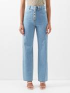 Rejina Pyo - Emily Organic-cotton Wide-leg Jeans - Womens - Blue