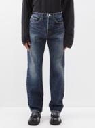 Balenciaga - Distressed Relaxed-fit Jeans - Mens - Blue