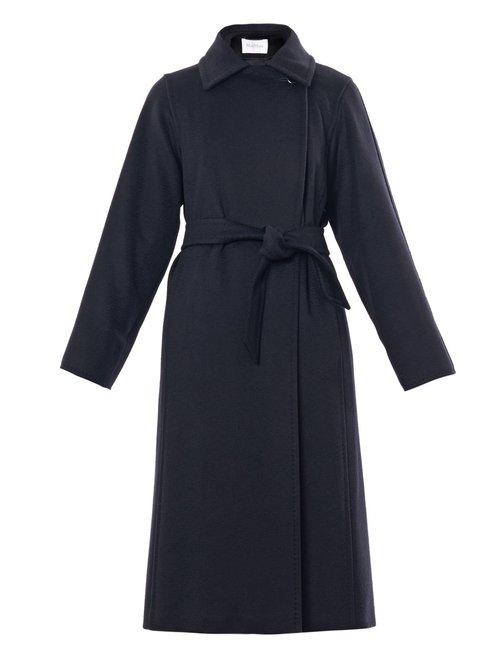 Matchesfashion.com Max Mara - Manuela Coat - Womens - Navy