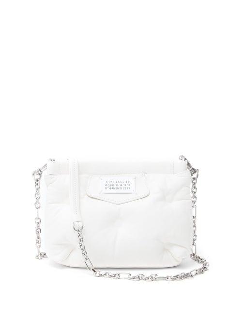 Matchesfashion.com Maison Margiela - Red Carpet Glam Slam Mini Leather Cross-body Bag - Womens - White