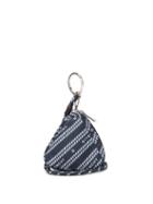 Matchesfashion.com Givenchy - Bond Logo-print Triangle Pouch - Mens - Navy White