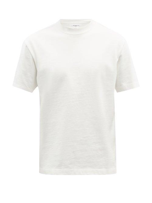 Lady White Co. - Rugby Cotton-jersey T-shirt - Mens - White