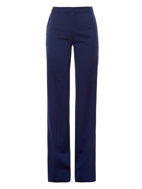 Altuzarra Tom Pinstriped Wide-leg Trousers