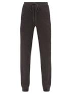 Matchesfashion.com Missoni - Ribbed Lurex-knit Track Pants - Womens - Black