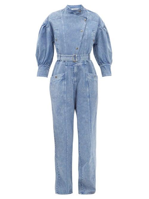 Matchesfashion.com Sea - Idun Denim Jumpsuit - Womens - Denim