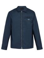 Matchesfashion.com Prada - Logo Zip Through Nylon Jacket - Mens - Blue Multi