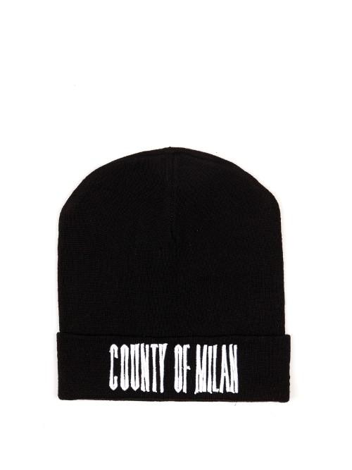 Marcelo Burlon Sajama Wool Beanie Hat