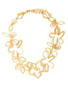 Oscar De La Renta Botanical Scribble Necklace