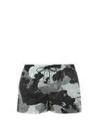 Matchesfashion.com Dolce & Gabbana - Camouflage-print Swim Shorts - Mens - Grey Multi