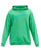 Matchesfashion.com Christopher Kane - Naturotica Cotton Hooded Sweatshirt - Mens - Green