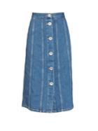 M.i.h Jeans Simone Button-down Denim Skirt