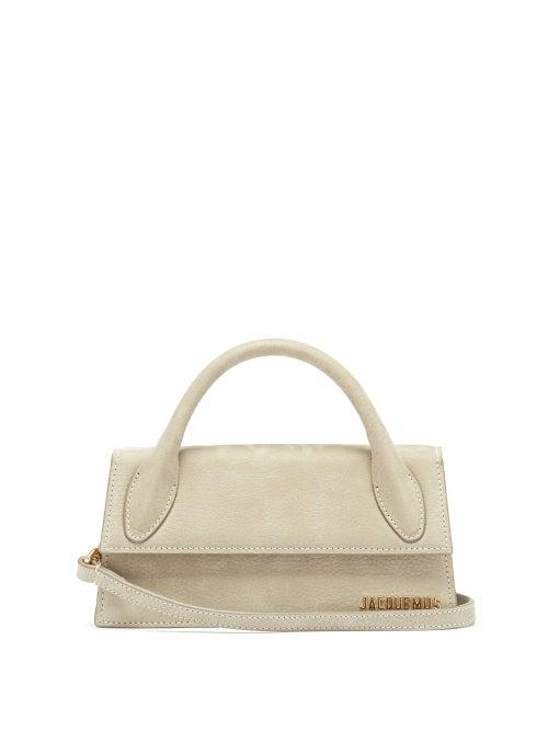 Matchesfashion.com Jacquemus - Chiquito Long Leather Cross-body Bag - Womens - Beige