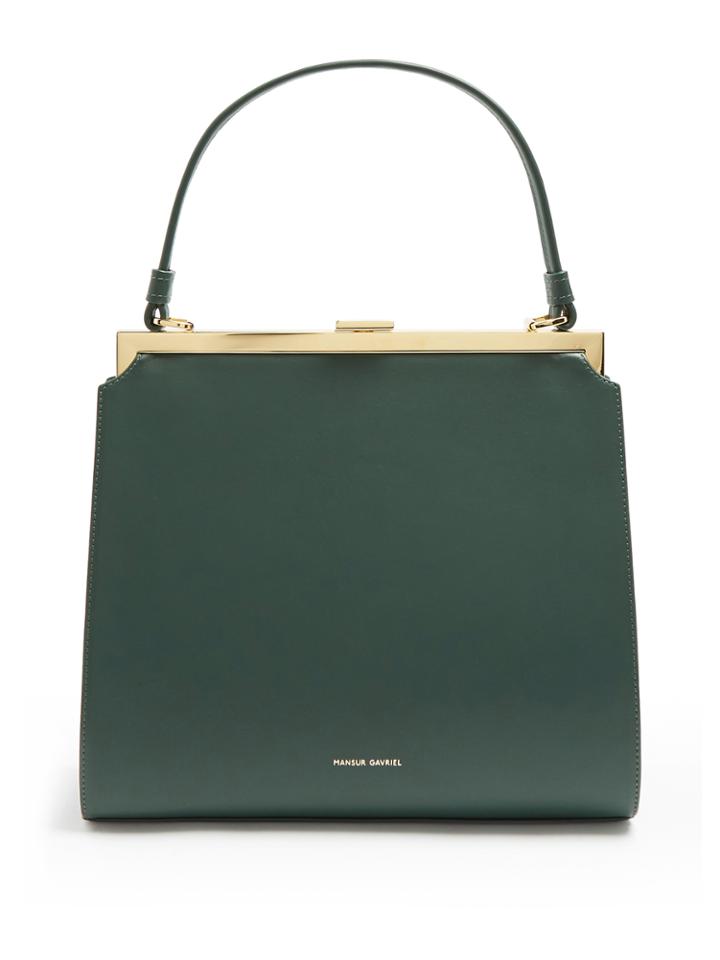 Mansur Gavriel Elegant Top-handle Leather Bag