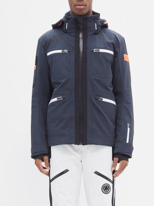 Sportalm - Adam Padded Down Ski Jacket - Mens - Grey