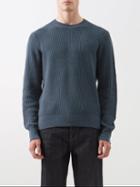 Rag & Bone - Dexter Waffle-knit Cotton Sweater - Mens - Turquoise