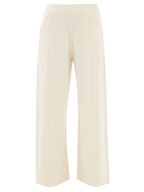 The Row - Gretel Wide-leg Trousers - Womens - Ivory