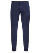Matchesfashion.com Orlebar Brown - Campbell Cotton Blend Trousers - Mens - Navy