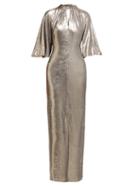 Matchesfashion.com Osman - Samantha Sequinned Gown - Womens - Silver