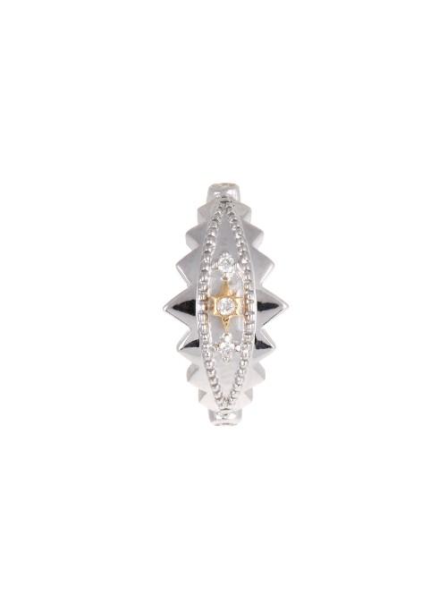 Elise Dray Diamond & White-gold Khalessi Single Ear Cuff