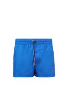 Dolce & Gabbana - Logo-patch Swim Shorts - Mens - Blue