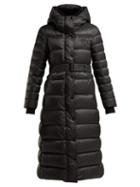 Matchesfashion.com Burberry - Kington Quilted Hooded Coat - Womens - Black