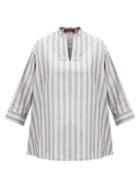Matchesfashion.com Max Mara Studio - Pompei Blouse - Womens - Black White