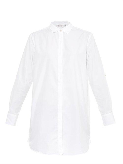 Matchesfashion.com M.i.h Jeans - Oversized Cotton Shirt - Womens - White