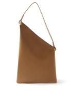 Aesther Ekme - Sway Asymmetrical Leather Shoulder Bag - Womens - Tan
