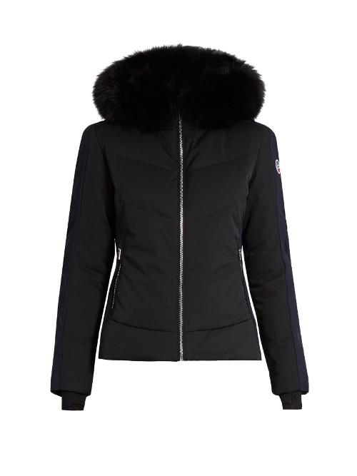 Fusalp Gardena Ii Fur-trimmed Hooded Ski Jacket