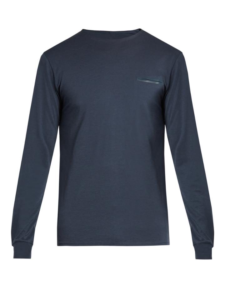 Aeance Long-sleeved Wool-blend Running T-shirt