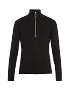 J.w.anderson Zip-up Stretch-wool Sweater