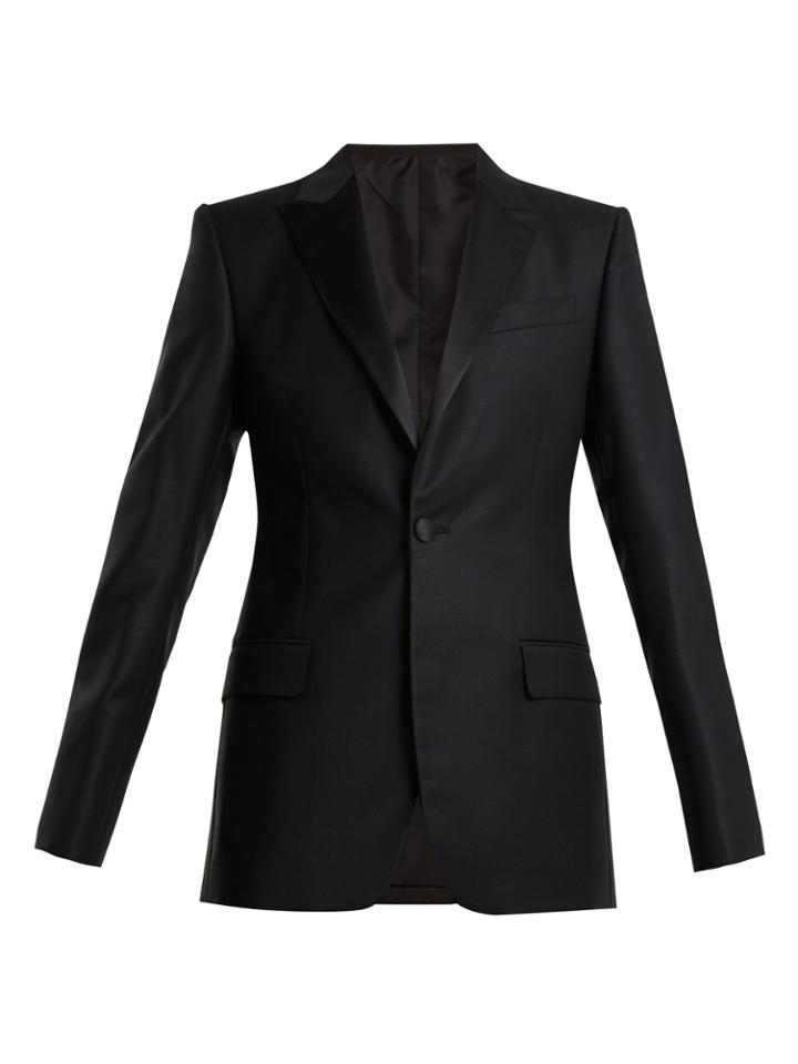 Connolly Single-breasted Wool-blend Blazer