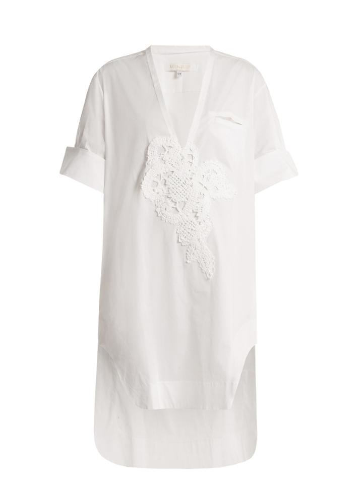 Lila Eugénie 1814 Cotton-blend Poplin Shirtdress
