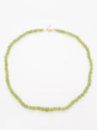 Jia Jia - Atlas Peridot & 14kt Gold Necklace - Womens - Green Multi