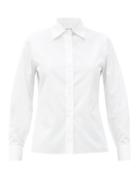 Matchesfashion.com Maison Margiela - Slim-fit Cotton-poplin Shirt - Womens - White