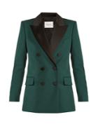 Racil Cambridge Double-breasted Wool Blazer