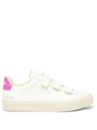 Veja - Recife Leather Trainers - Womens - Pink White