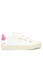 Veja - Recife Leather Trainers - Womens - Pink White