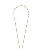 Matchesfashion.com Dezso - Enamel & 18kt Rose Gold Necklace - Womens - Yellow Gold