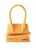 Jacquemus - Chiquito Mini Suede Bag - Womens - Orange