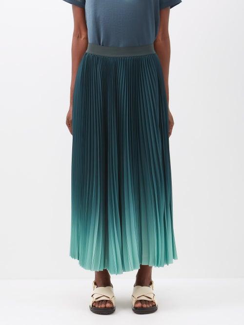 Weekend Max Mara - Fulcro Skirt - Womens - Green Multi