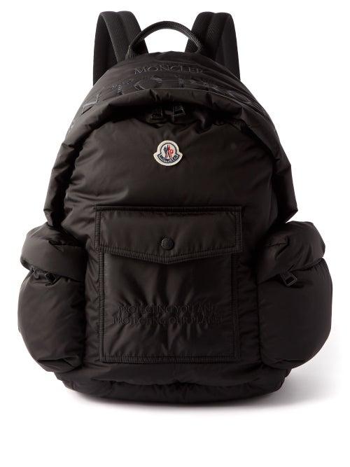 Moncler - Maya Logo-patch Padded-shell Backpack - Mens - Black