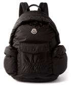 Moncler - Maya Logo-patch Padded-shell Backpack - Mens - Black