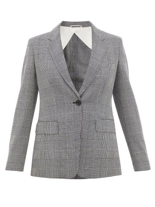 Matchesfashion.com Max Mara - Olona Blazer - Womens - Blue White