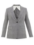 Matchesfashion.com Max Mara - Olona Blazer - Womens - Blue White