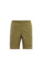 Matchesfashion.com Givenchy - Logo Print Swim Shorts - Mens - Khaki