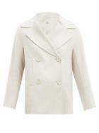 Matchesfashion.com S Max Mara - Connie Coat - Womens - Ivory