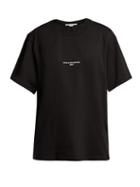 Matchesfashion.com Stella Mccartney - 2001 Printed Cotton T Shirt - Womens - Black