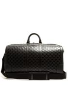 Gucci Gg-debossed Leather Holdall
