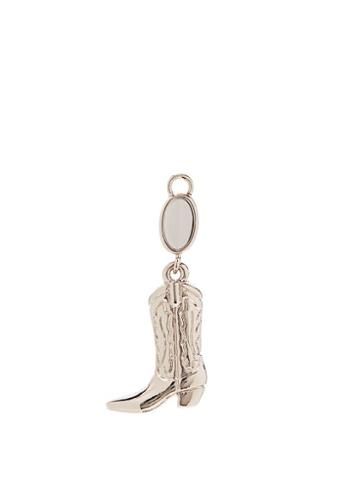 Matchesfashion.com Hillier Bartley - Boot Silver Plated Charm - Womens - Silver